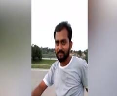 यूपी पुलिस को चुनौती, युवक ने हाईवे पर किया बम ब्लास्ट | ABP Ganga