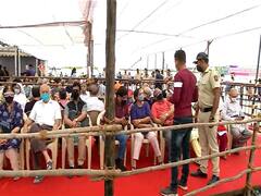 abp News की खबर का असर: Mumbai के वैक्सीनेशन सेंटर पर बदली सूरत