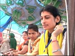 International Women's Day: टिकरी बॉर्डर पर महिला दिवस को लेकर कार्यक्रम, महिला किसान ने सुनाई कविता