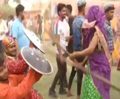 Ayodhya में इस बार 'जय श्री राम' वाली होली, रंगों में डूबी राम की नगरी | ABP ganga