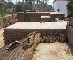 आवास योजना के नाम पर धोखेबाजी, पैसे रखे जेब में और थमा दिया घटिया निर्माण का घर | Ghazipur 
