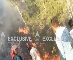 गर्मी बढ़ते ही जलने लगे Uttarakhand के जंगल, देखें तस्वीरें 