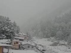 मैदानी इलाकों में तपती गर्मी, पहाड़ों पर बेमौसम बर्फबारी