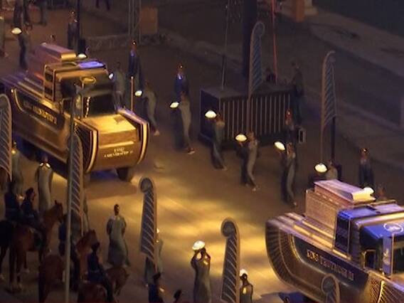 मिस्र में ममी की शाही परेड, 22 राजा और रानियों की ममी शामिल