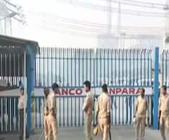 सोनभद्र में बॉयलर गिरने से बड़ा हादसा, कई मजदूर फंसे | Sonbhadra | ABP Ganga 