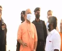 तमिलनाडु दौरे पर CM Yogi Adityanath, सुबह-सुबह रामसेतु के किए दर्शन 